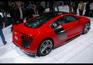 Audi R8 TDI Le Mans Concept - V12 TDI 6.0 litre turbocharger Diesel 500HP